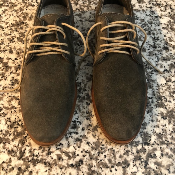 Modern Fiction Realist Plain Toe Suede Derby Shoe - Picture 7 of 12